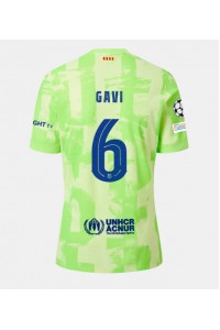 Barcelona Paez Gavi #6 Voetbaltruitje 3e tenue 2024-25 Korte Mouw